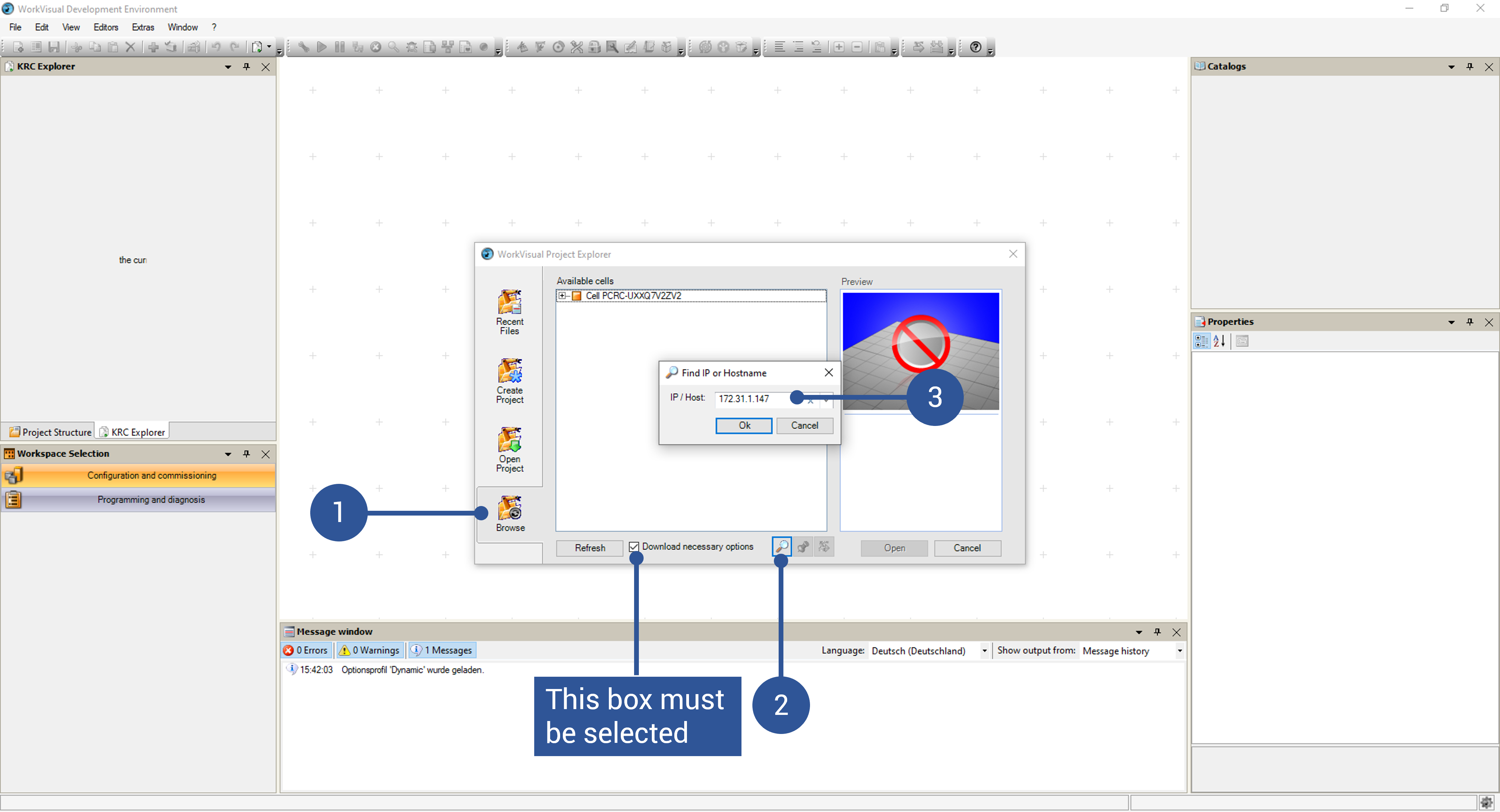 WorkVisual first steps (2)