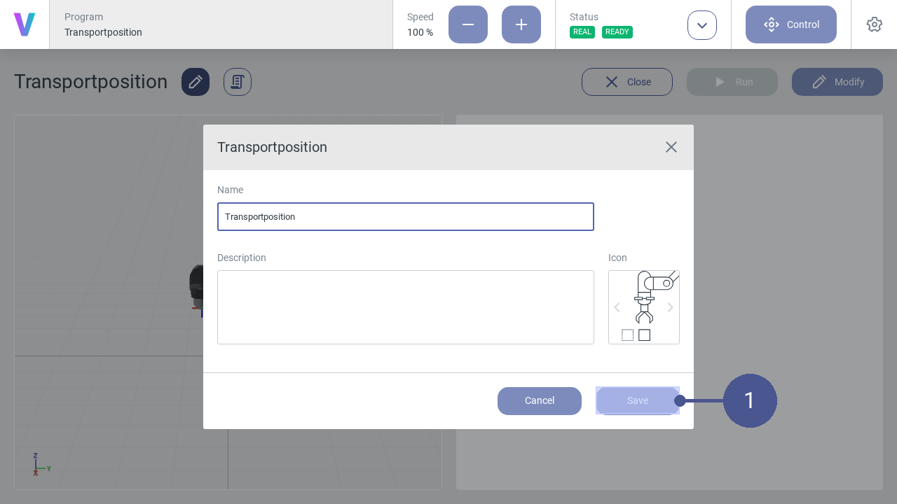 Save program changes