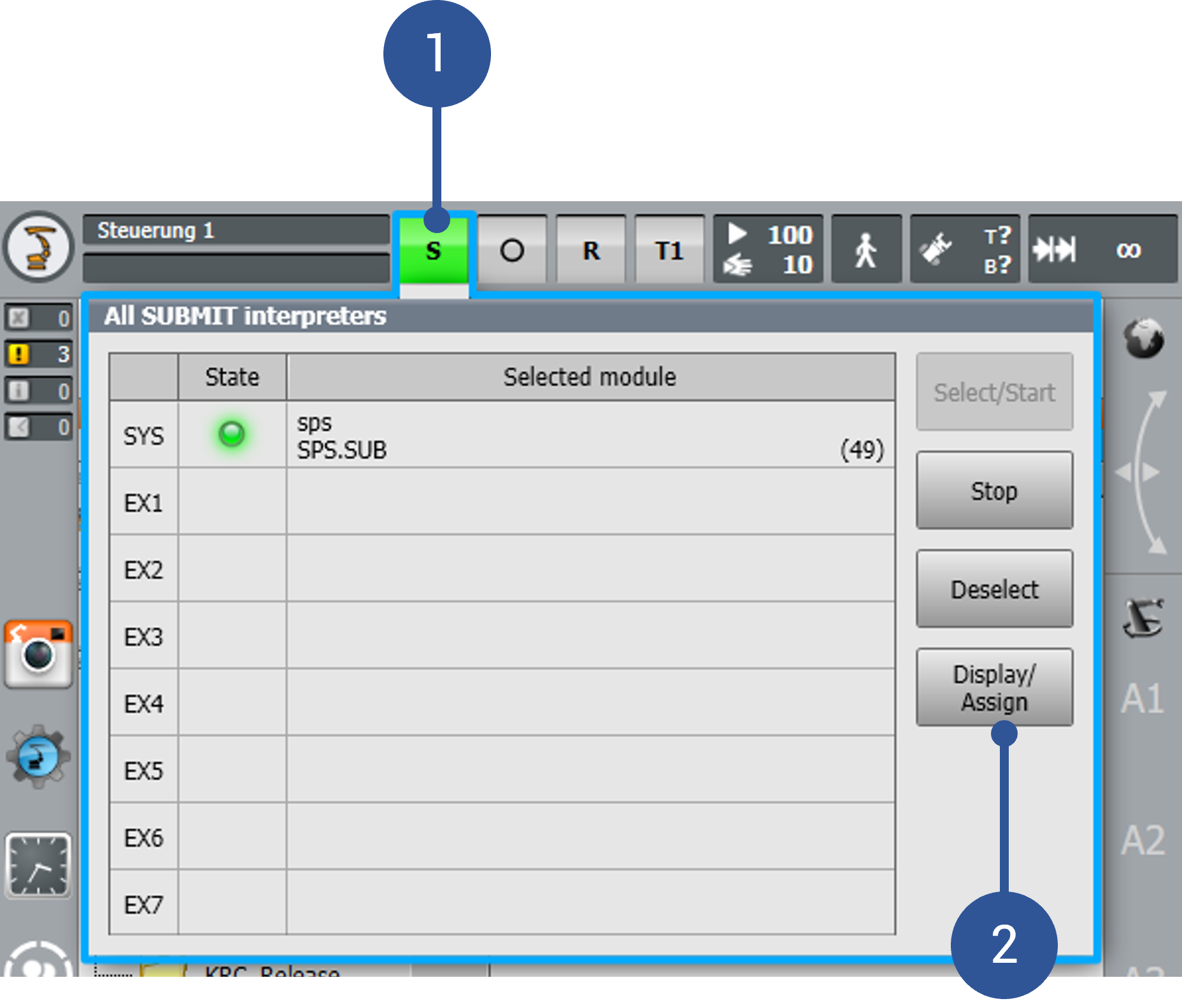 KUKA submit interpreter