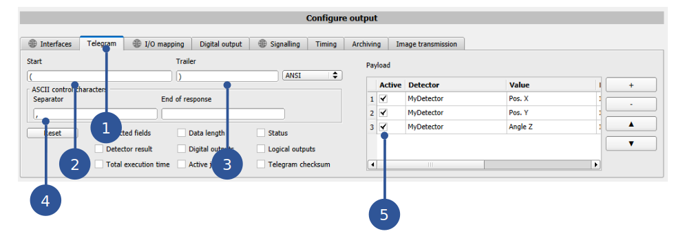 Senso Configuration Report 3.1. Examples | Software Manual