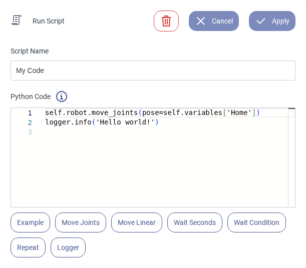 2.5.3. Commands | Software Manual
