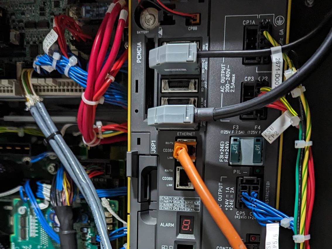 FANUC control cabinet
